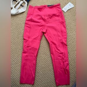Hot pink capris from RBX